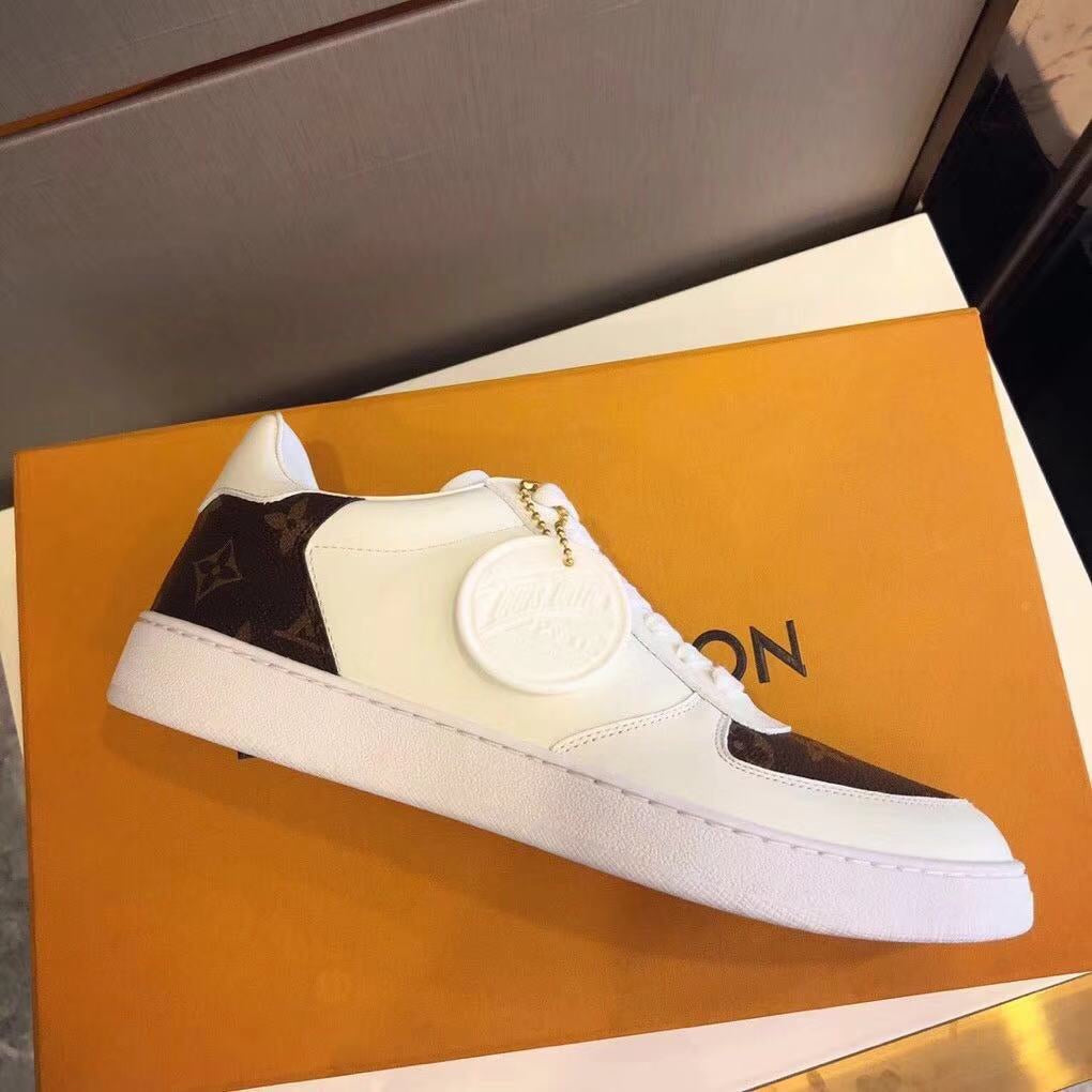 Anum Bags LUV Rivoli Low Brown White Sneaker