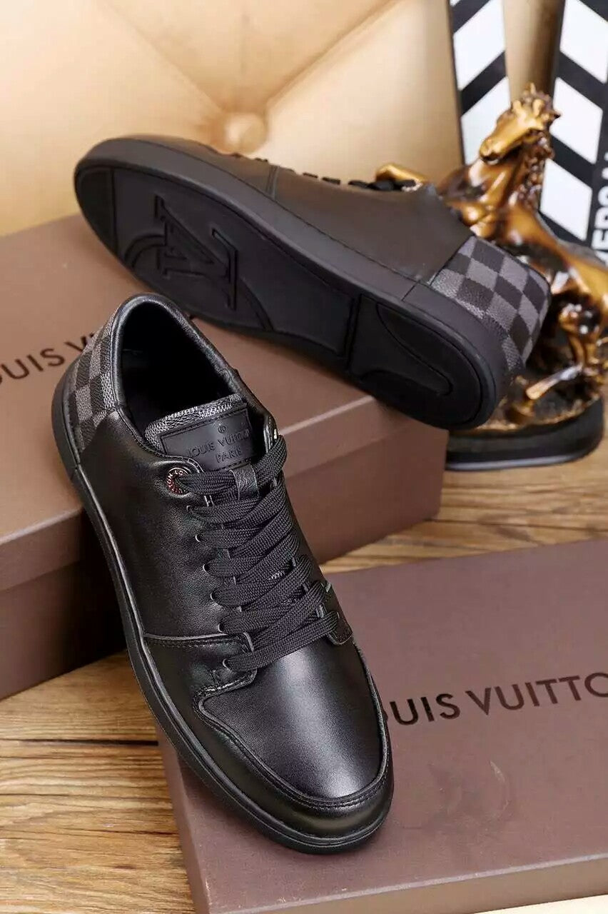 Anum Bags LUV Monogram Line Up Black Sneaker