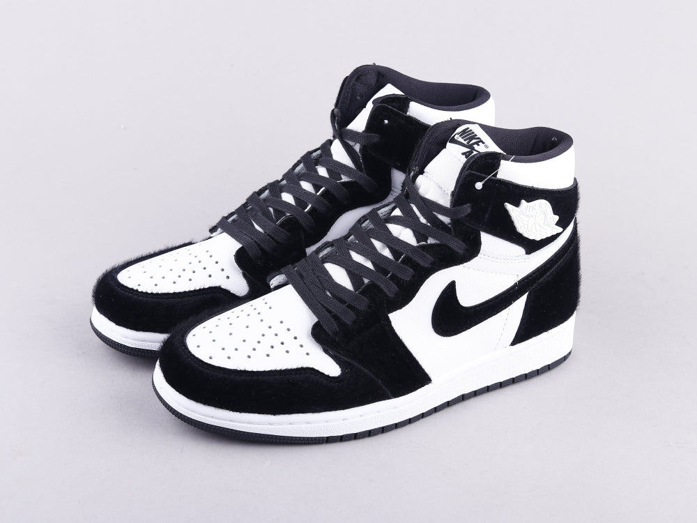 Ezyycart Bags AJ1 horsehair black and white