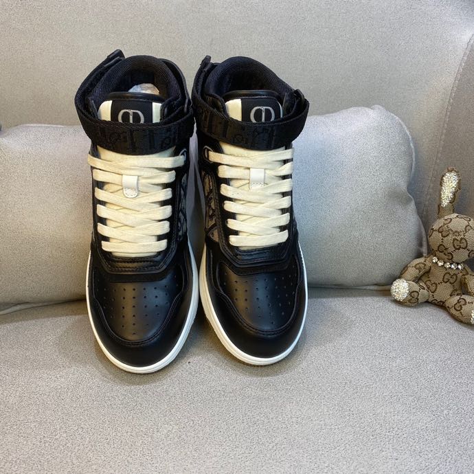 Anum Bags DIR B27 BLACK HIGH-TOP SNEAKER