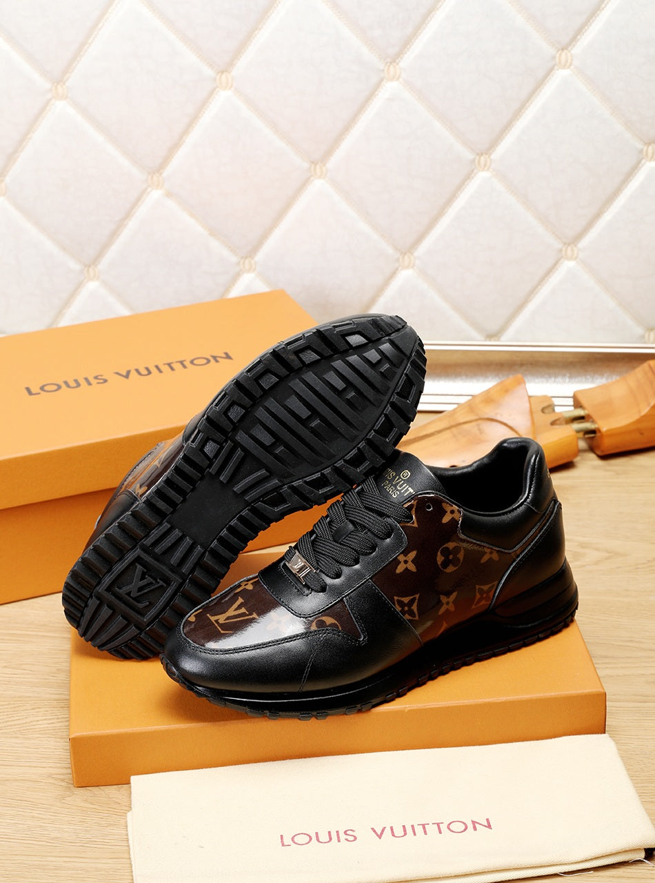 Anum Bags LUV Casual Black Brown Sneaker