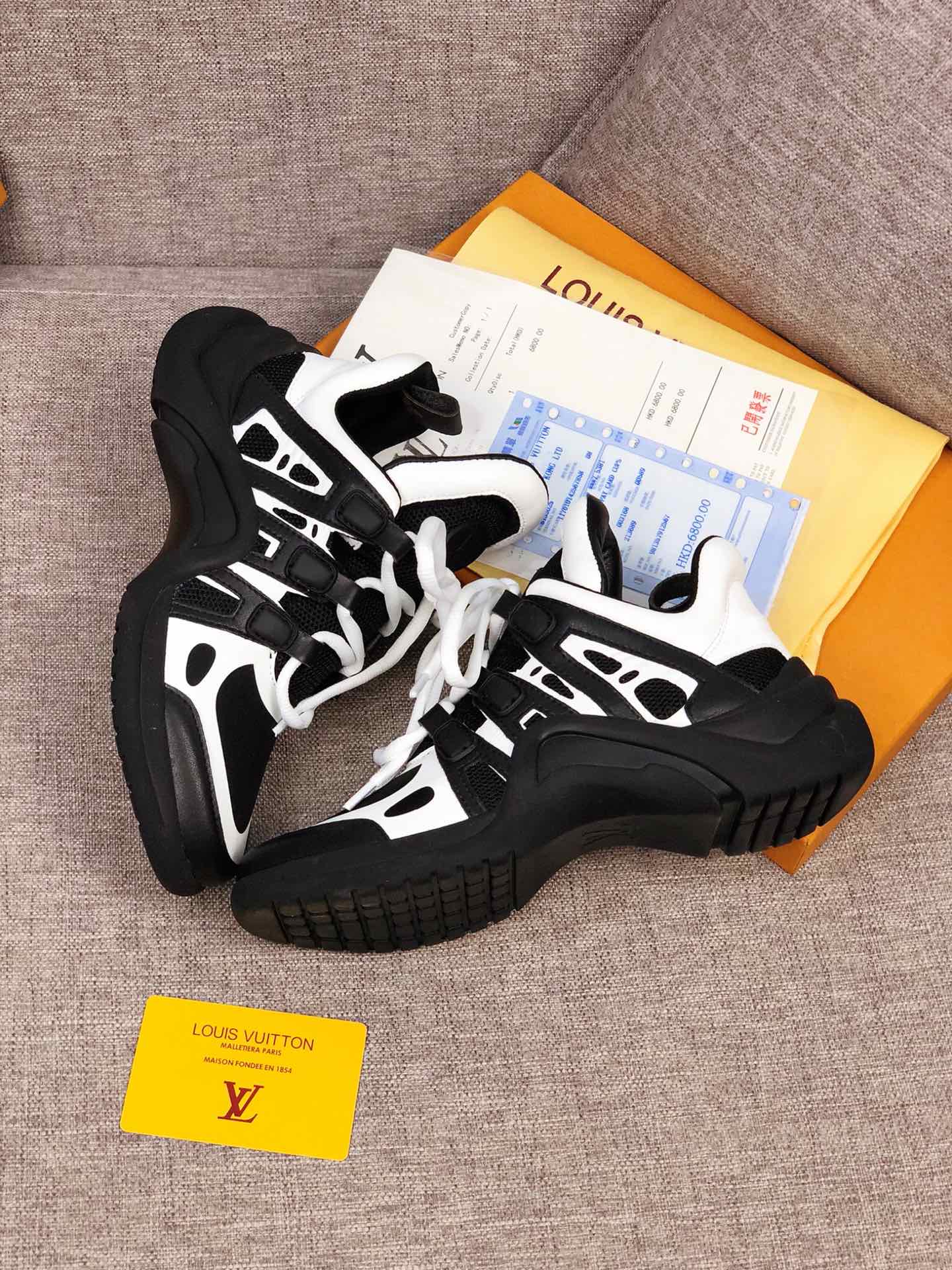 Anum Bags LUV Archlight Black White Sneaker