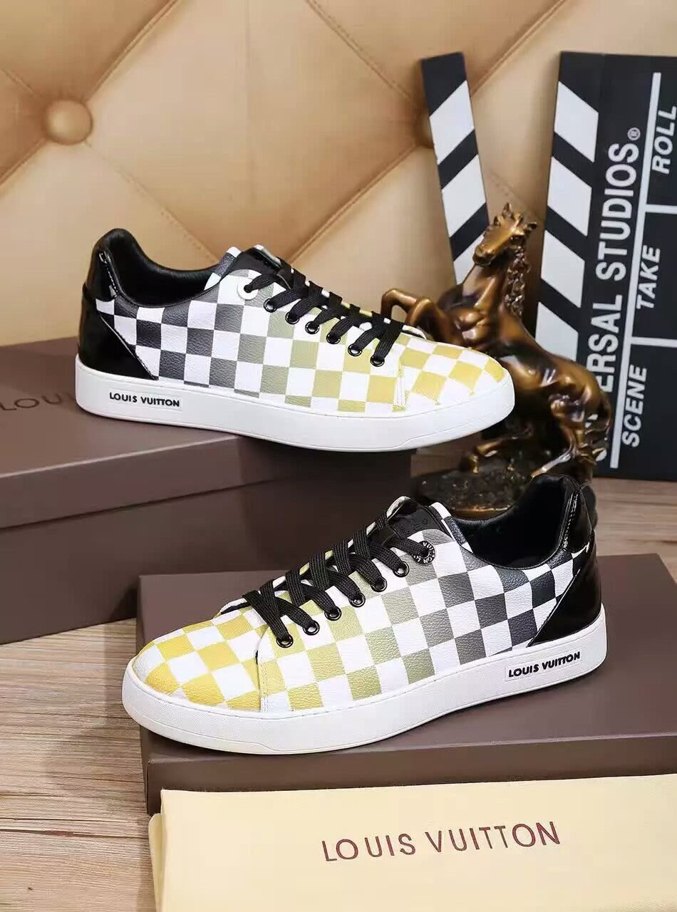 Anum Bags LUV Black And Yellow Sneaker