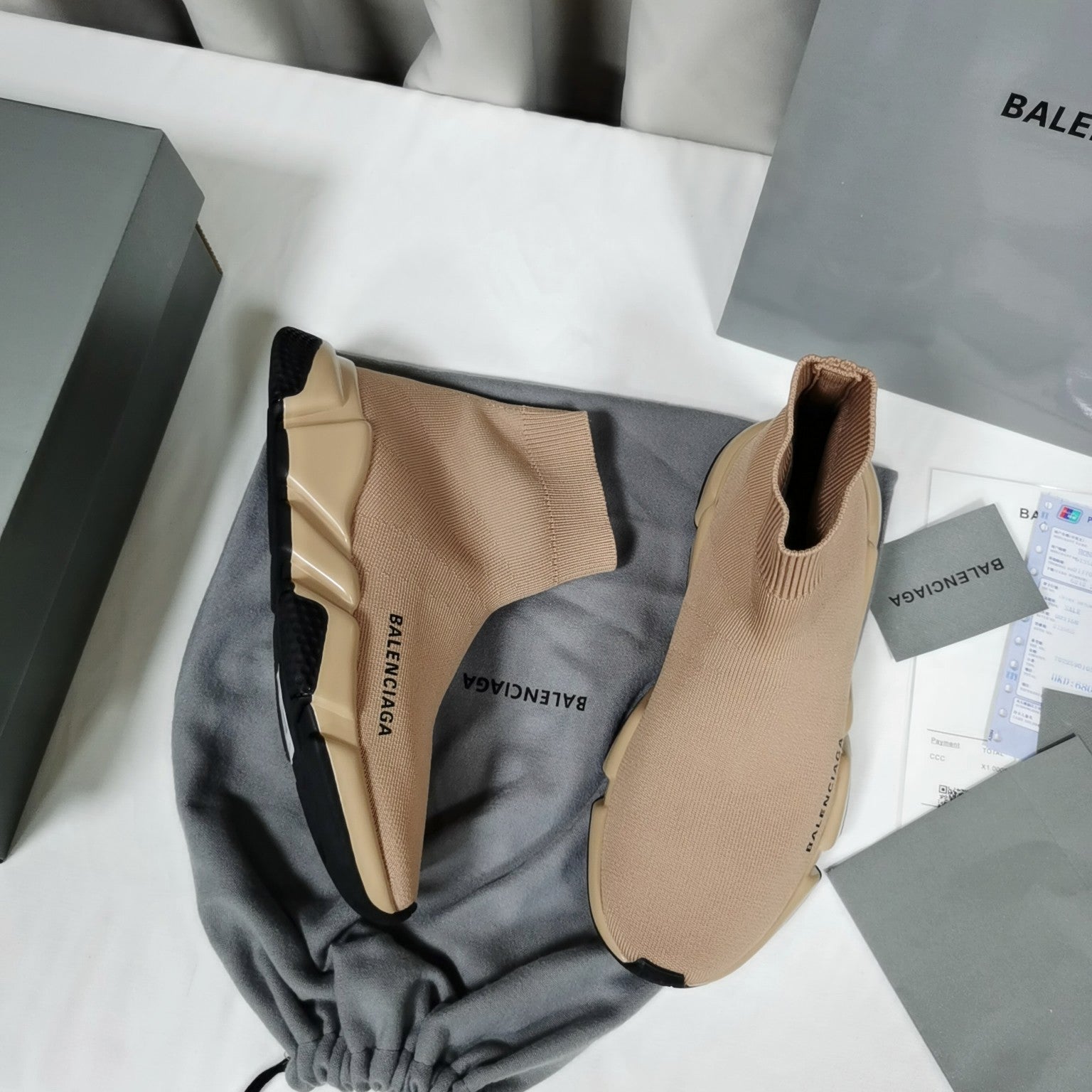 Ezyycart Bags Bla Speed Stretch Knit High Top
