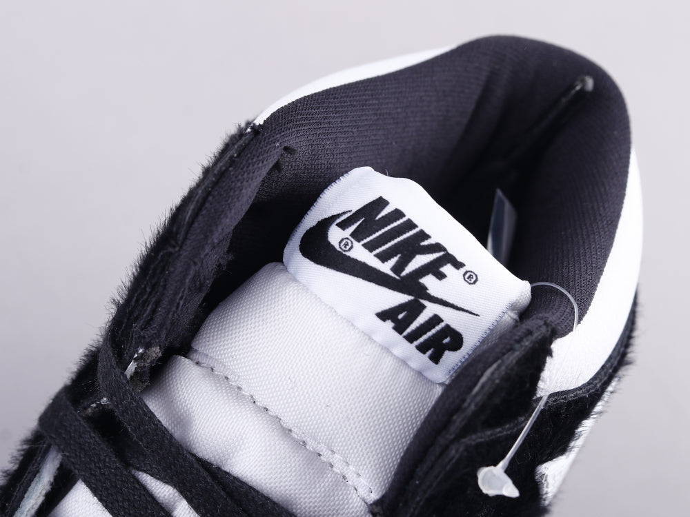 Ezyycart Bags AJ1 horsehair black and white