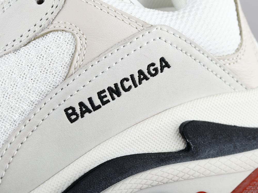 Ezyycart Bags Bla Triple S White Red Sneaker