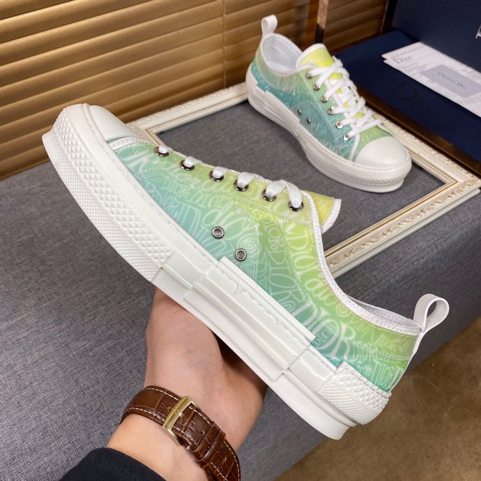 Anum Bags DIR B23 White and Yellow LOW-TOP SNEAKER