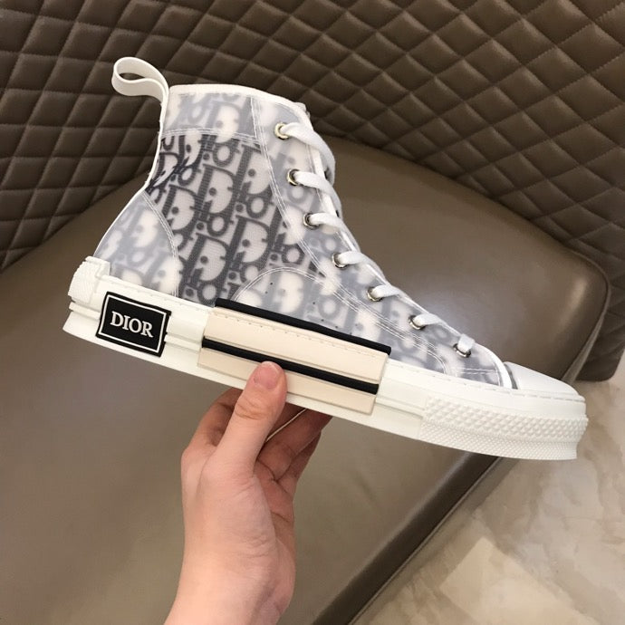 Anum Bags DIR B23 Black and White HIGH-TOP SNEAKER