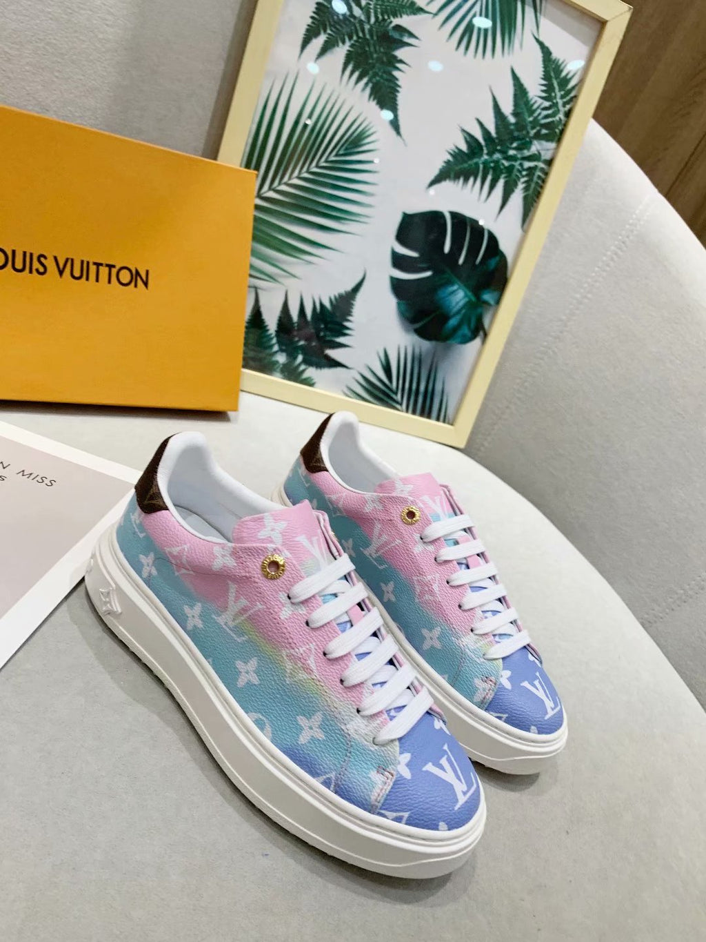 Anum Bags LUV Casual Low Pink Sneaker
