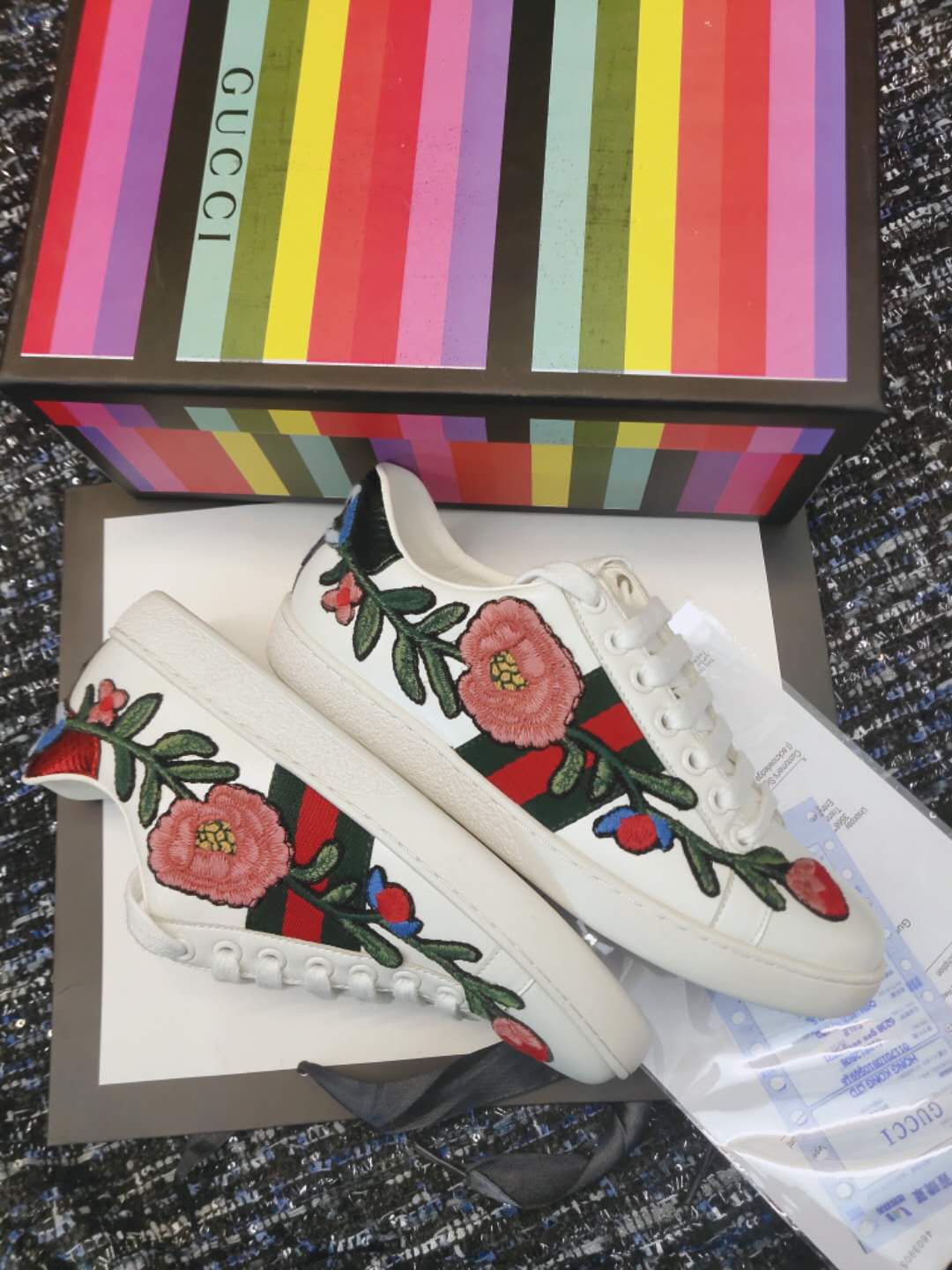 Ezyycart Bags MO-GCI Ace Embroidered Sneaker 031