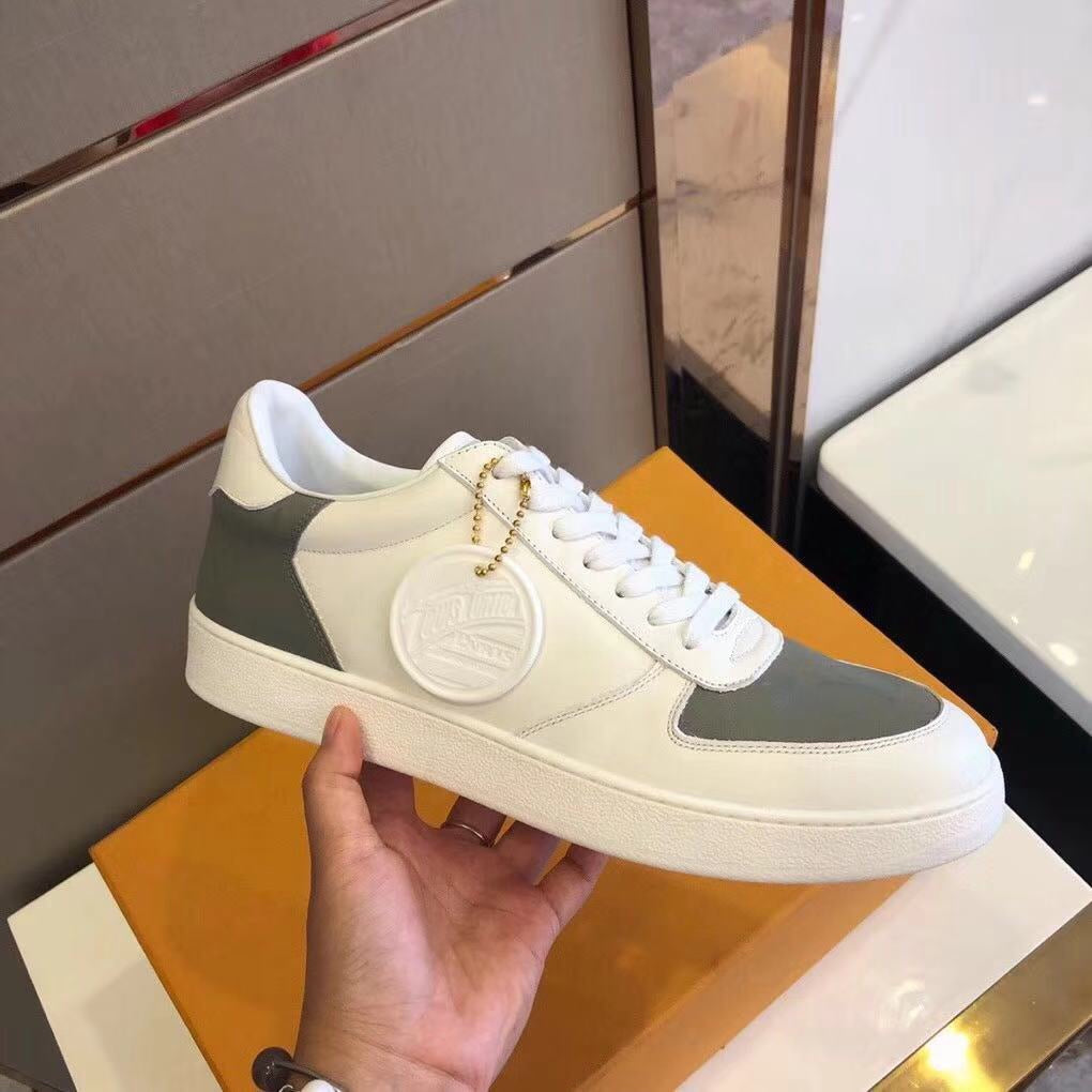 Anum Bags LUV Rivoli Low Gray White Sneaker
