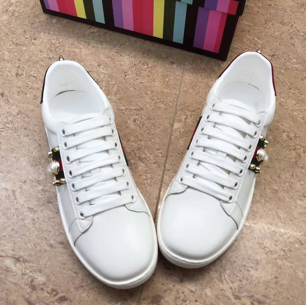 Ezyycart Bags MO- GCI Ace Embroidered Low-Top Sneaker 041