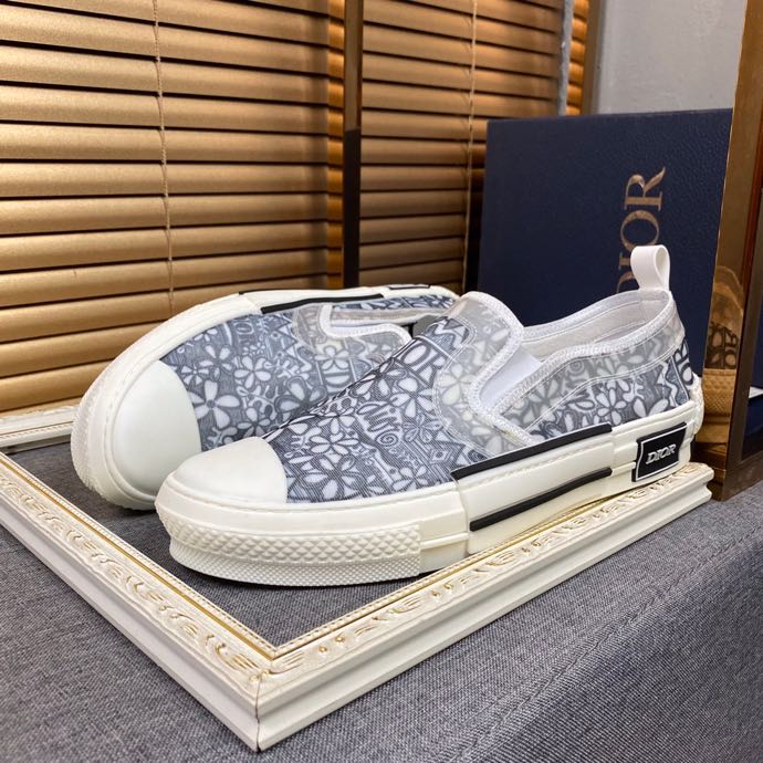Anum Bags DIR B23 Slip Blue And White LOW-TOP SNEAKER