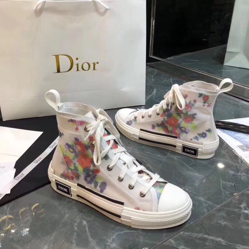 Anum Bags DIR B23 Flowers Technical Canvas Sneaker