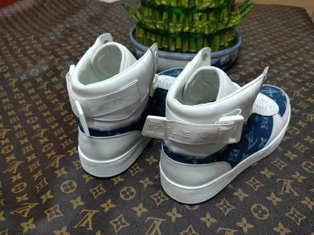 Anum Bags Luv Rivoli White Blue Sneaker