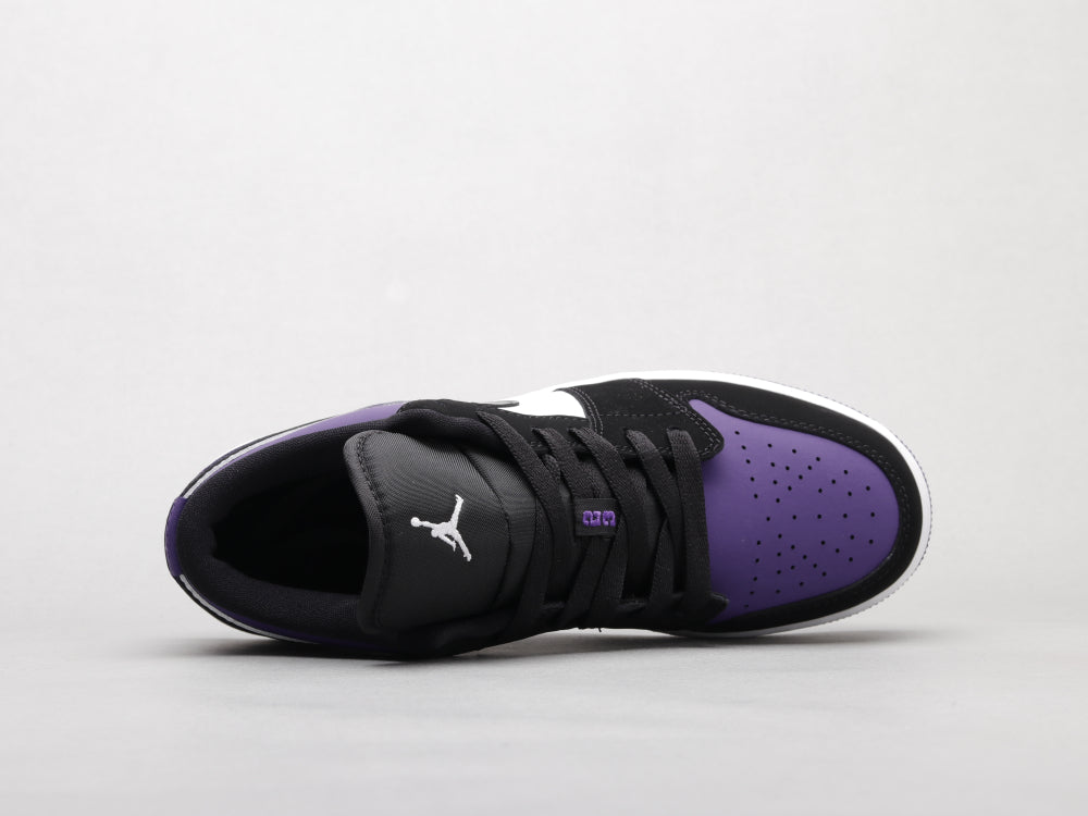 Ezyycart Bags AJ1 Black and purple toes