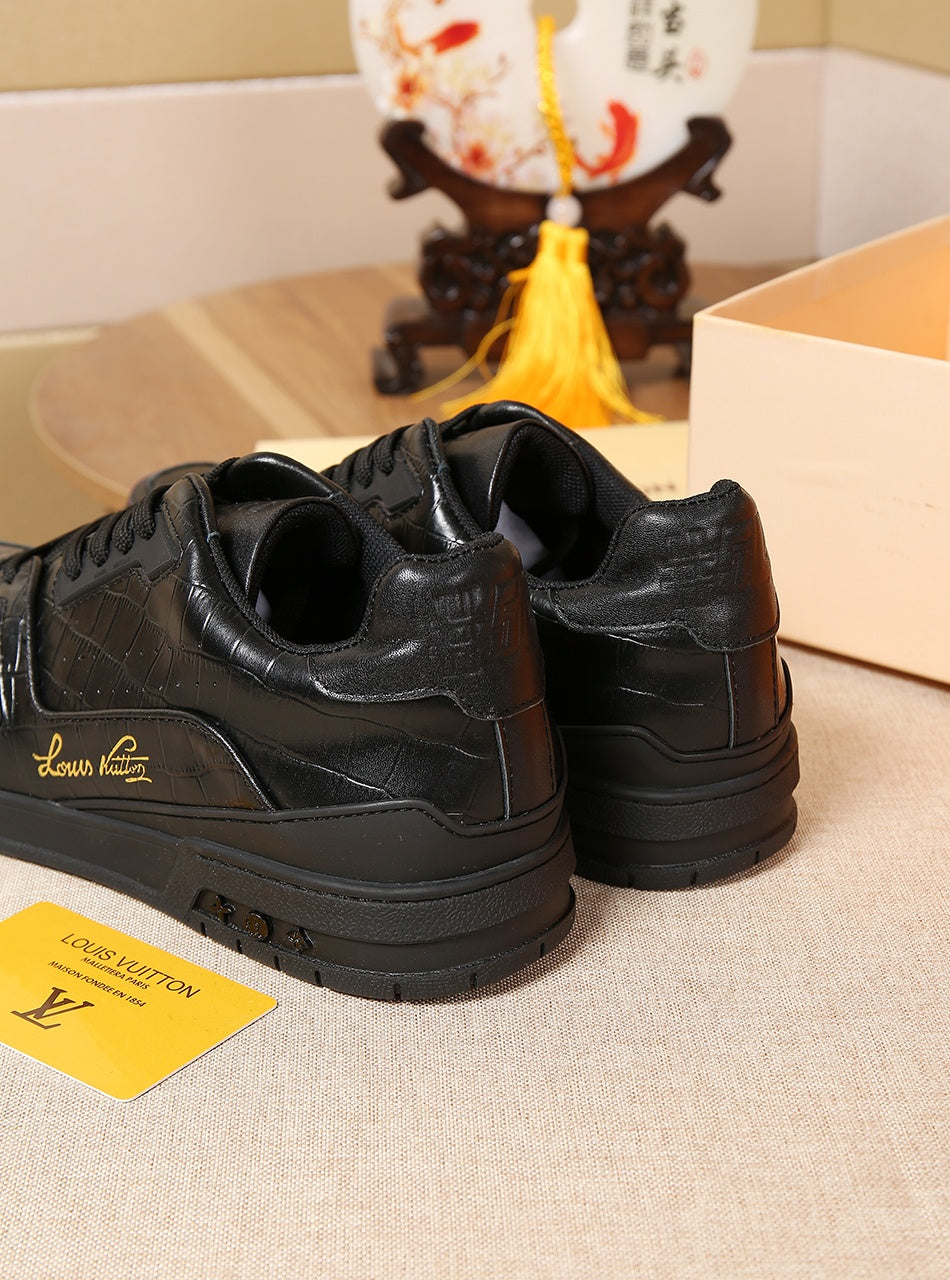 Anum Bags LUV Traners Vert Black Sneaker