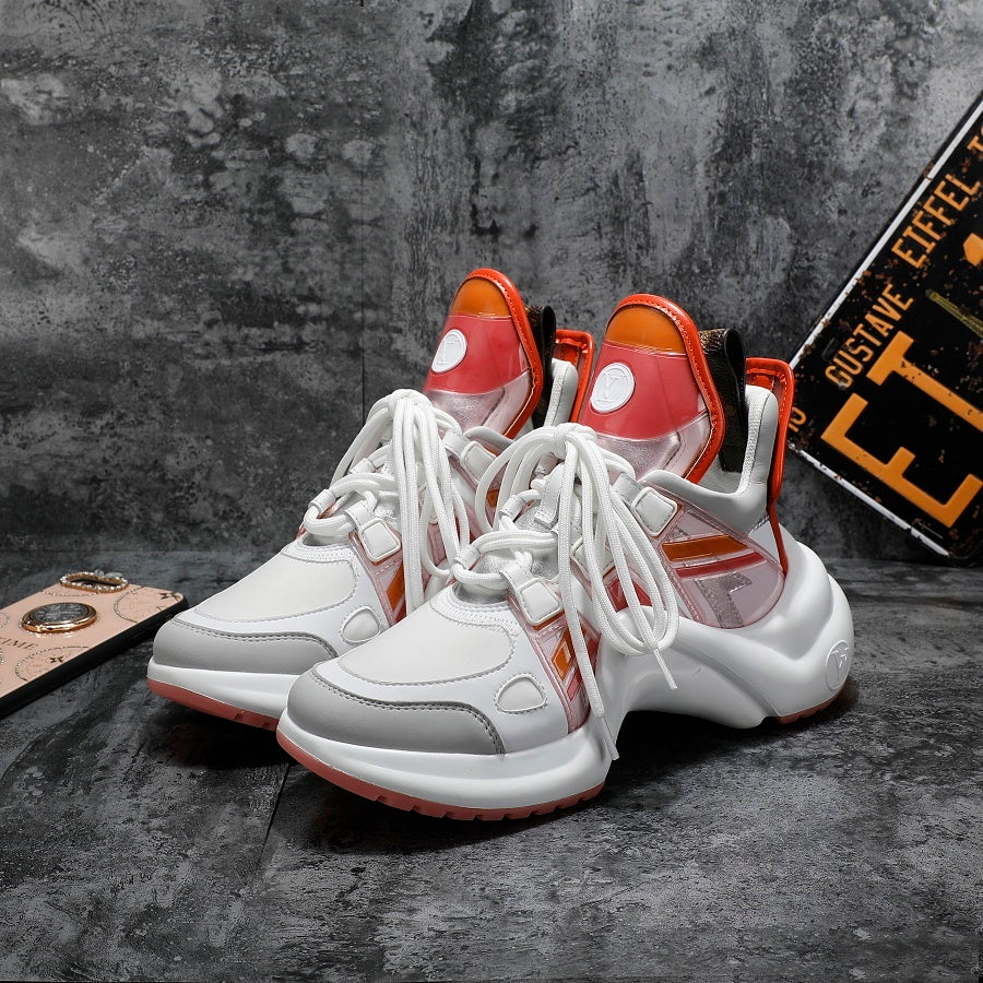 Anum Bags LUV Archlight White Orange Sneaker