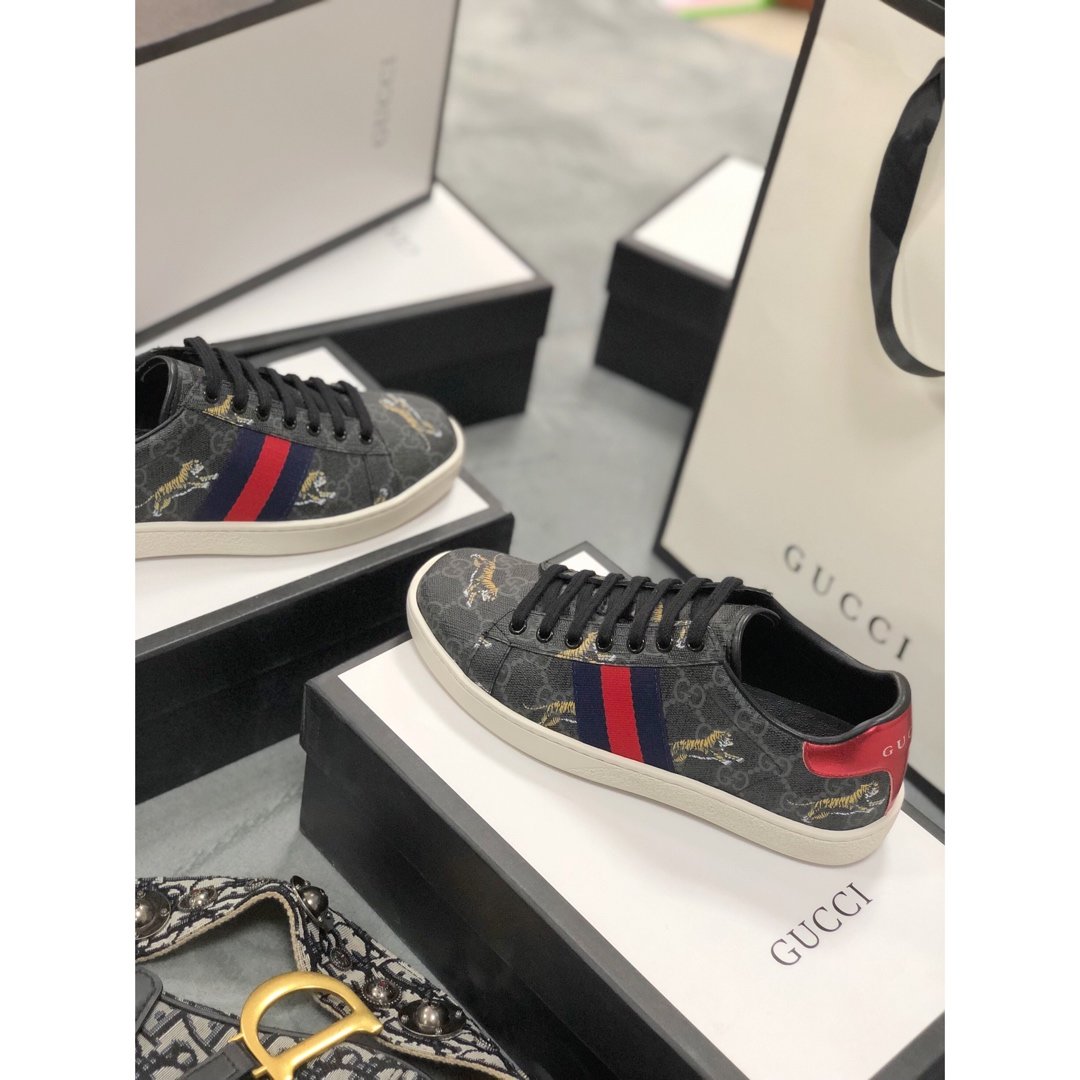 Ezyycart Bags MO-GCI Ace Beige Tiger Sneaker 079