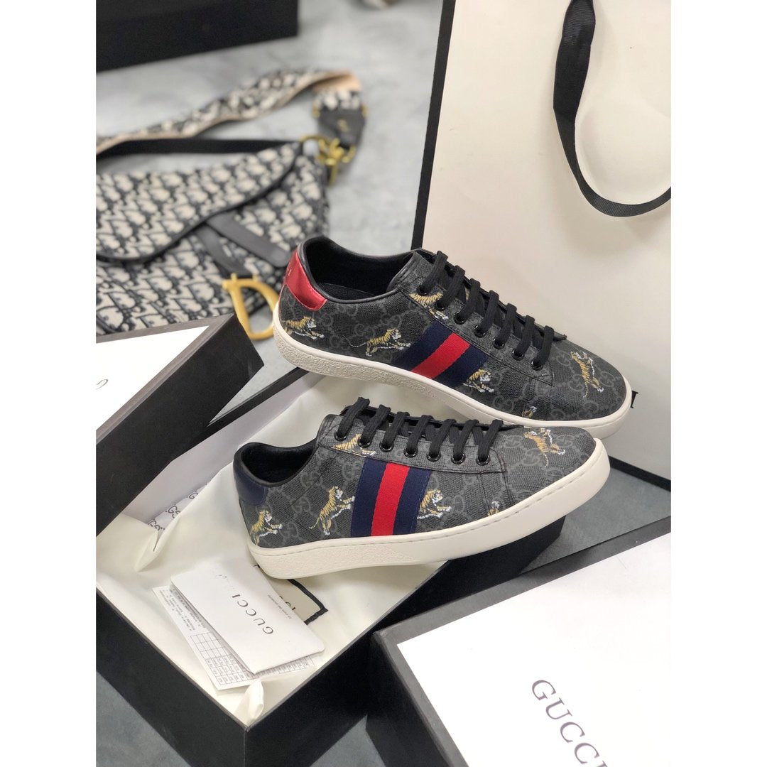 Ezyycart Bags MO-GCI Ace Beige Tiger Sneaker 079