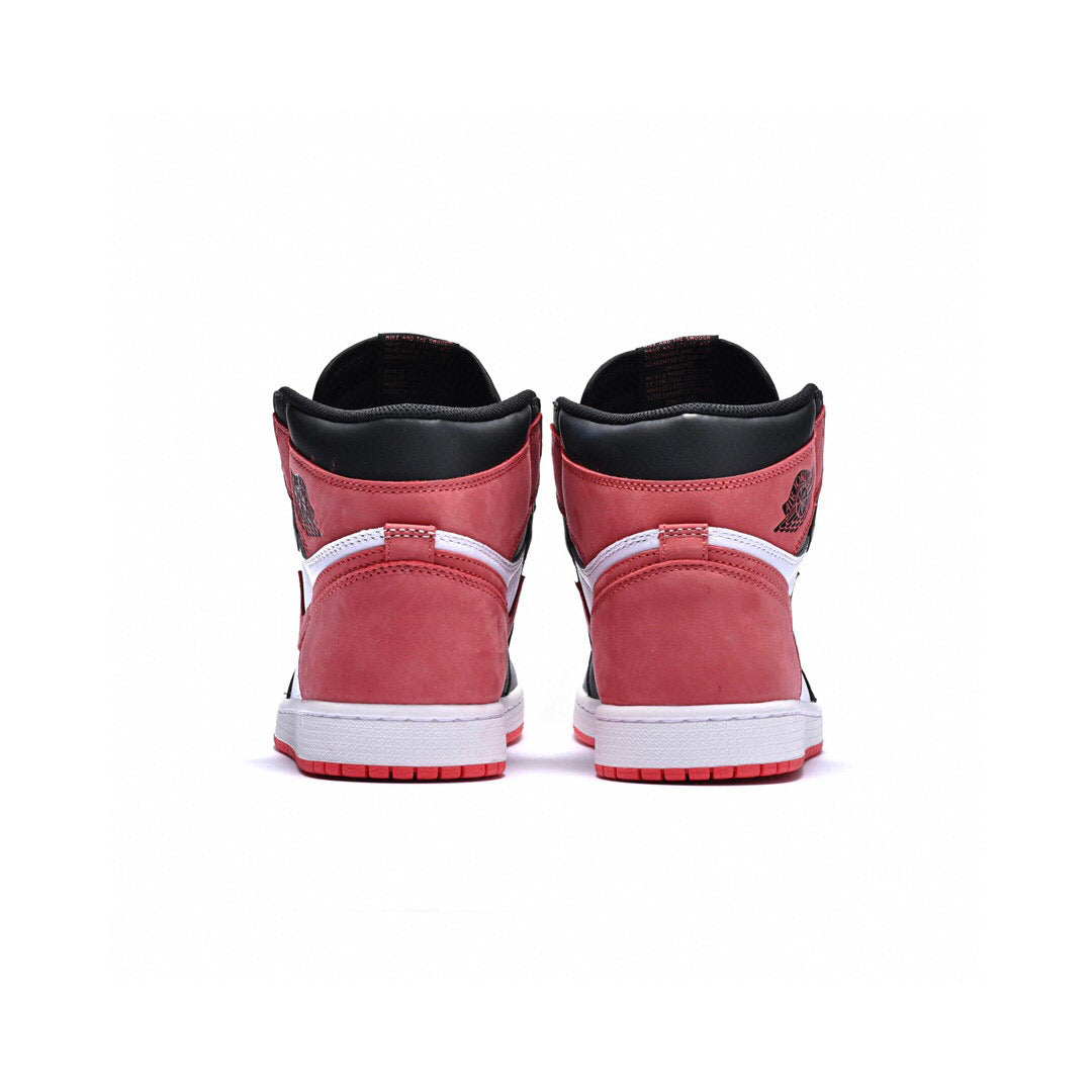 Ezyycart Bags AJ1 High Six Crowns Black and Red