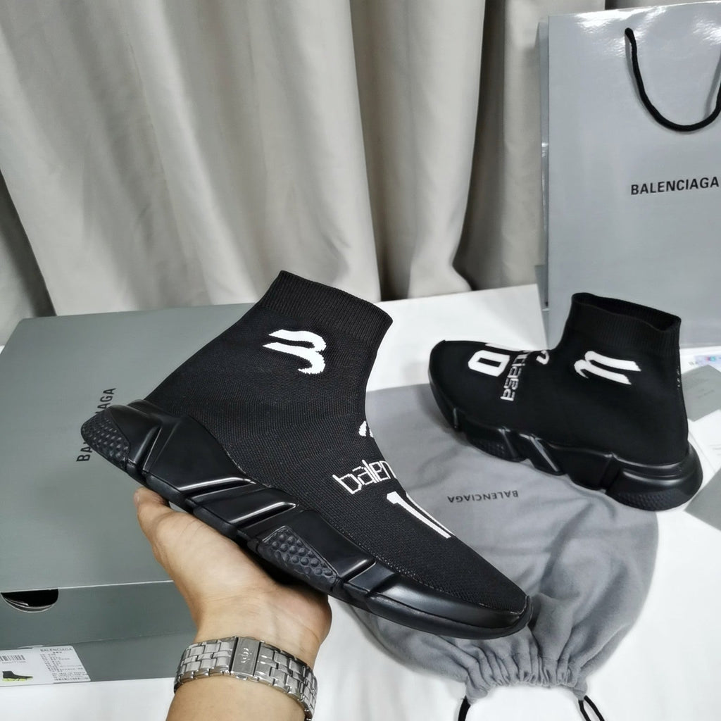 Ezyycart Bags Bla Speed Recycled Knit Sneakers Black