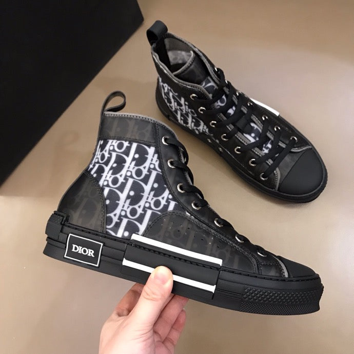 Anum Bags DIR B23 Black HIGH-TOP SNEAKER