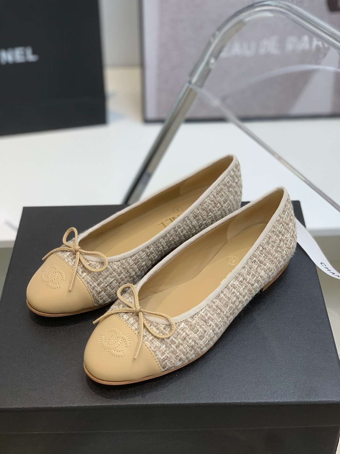 Anum Bags CHL FLATS BEIGE BALLET
