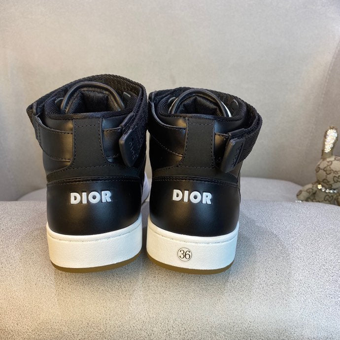 Anum Bags DIR B27 BLACK HIGH-TOP SNEAKER