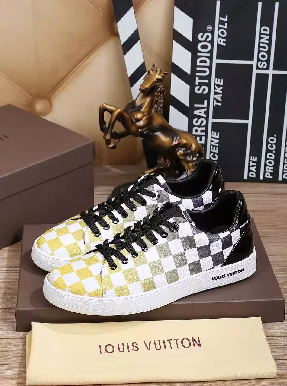 Anum Bags LUV Black And Yellow Sneaker