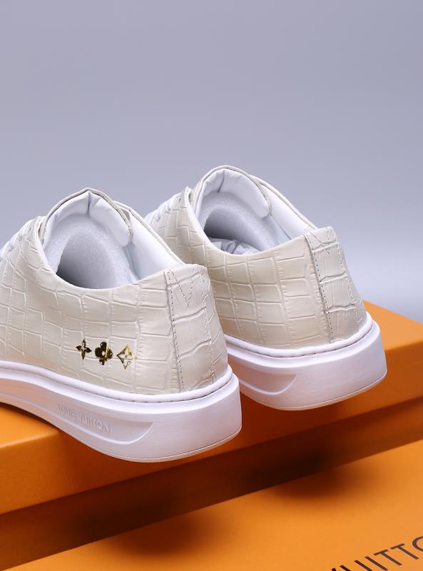 Anum Bags LUV Alligator White Sneaker
