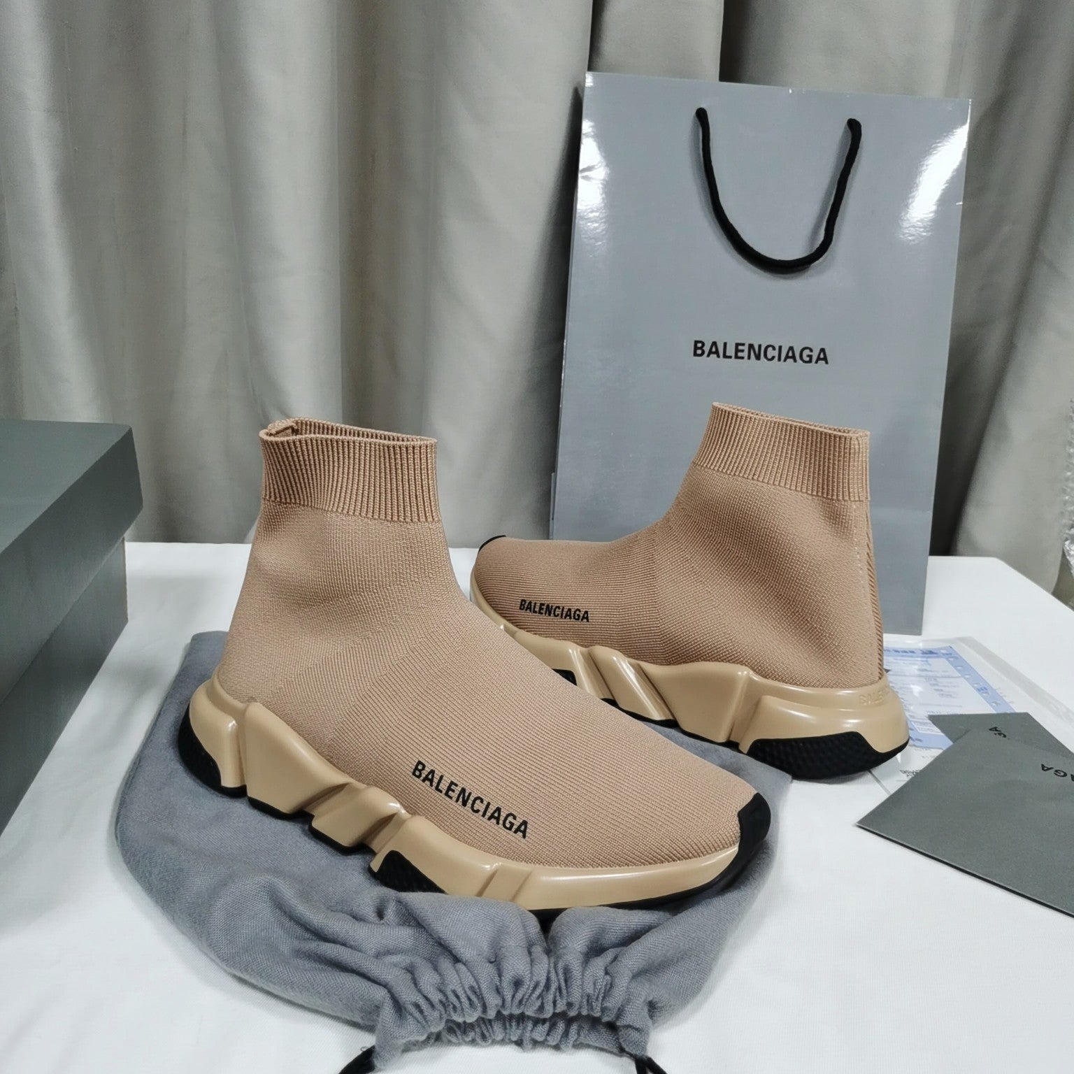 Ezyycart Bags Bla Speed Stretch Knit High Top