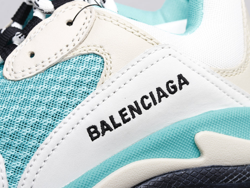 Ezyycart Bags Bla Triple S Tiffany Green Sneaker