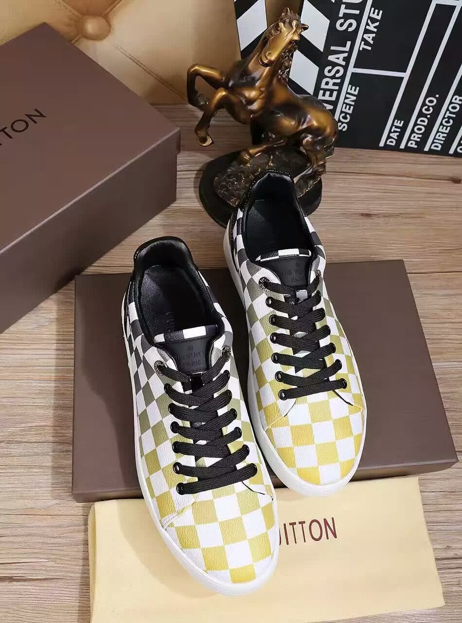 Anum Bags LUV Black And Yellow Sneaker