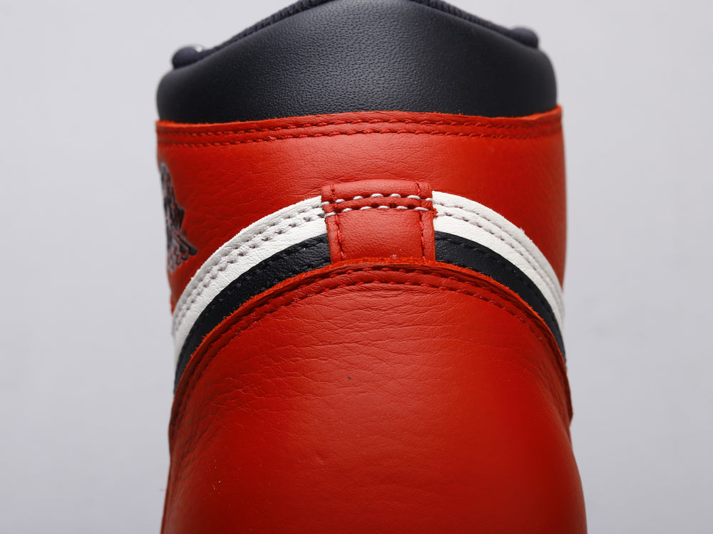 Ezyycart Bags AJ1 black red toe