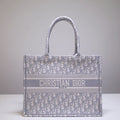 Anum Bags DIR Book Tote black BIG Handbag 1286 Embroidery LOGO beige