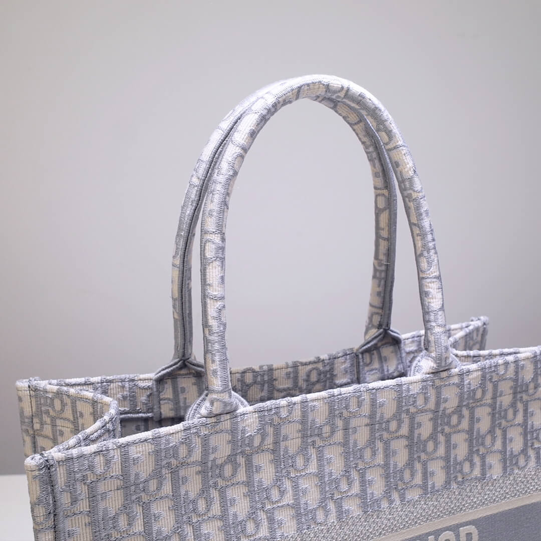 Anum Bags DIR Book Tote black BIG Handbag 1286 Embroidery LOGO beige