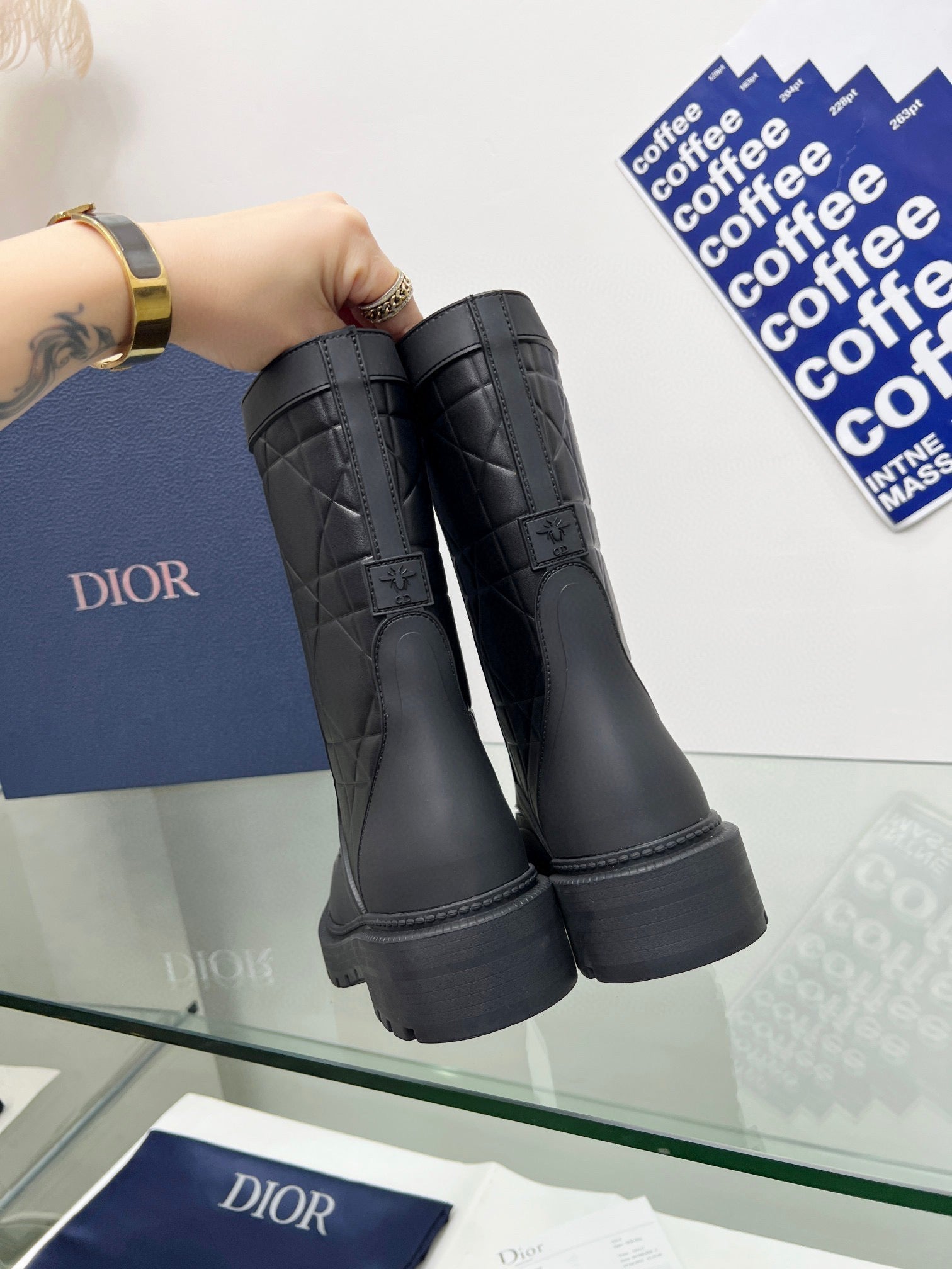 Ezyycart Bags DD ANKLE BOOT BLACK