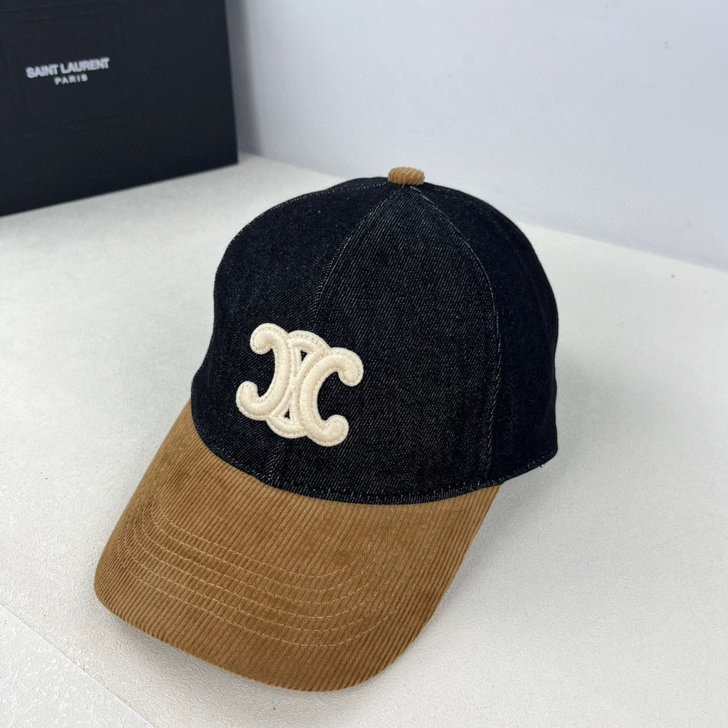 Ezyycart Bags CL TRIOMPHE BASEBALL CAP IN UNION WASH BLACK