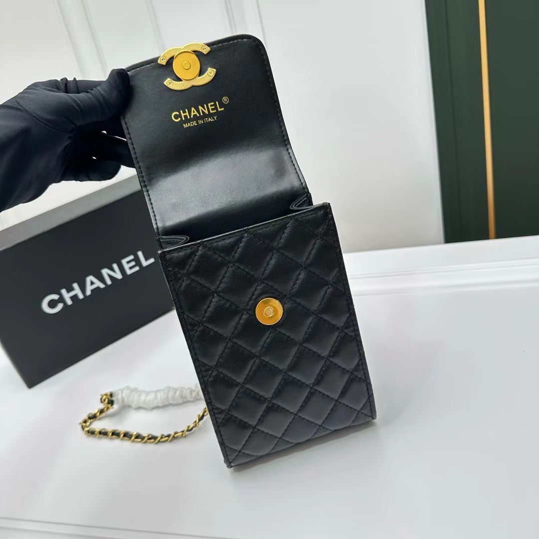 Anum Bags CHL SHOULDER BLACK BAG AP1448L
