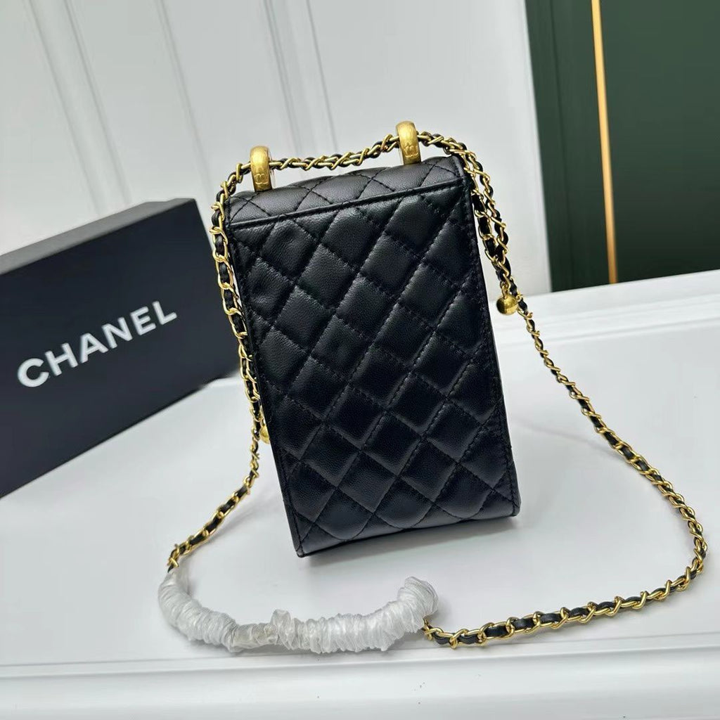 Anum Bags CHL SHOULDER BLACK BAG AP1448L