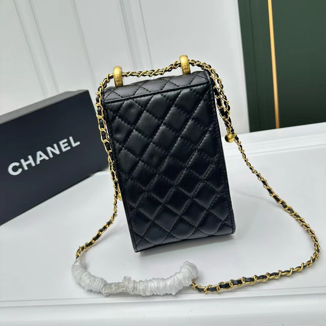 Anum Bags CHL SHOULDER BLACK BAG AP1448L