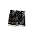 Anum Bags CHL SQUARE SCARF SILK TWILL BLACK