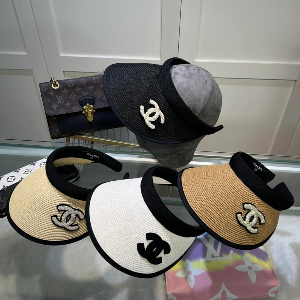 Anum Bags CHL STRAW CC VISOR HAT WHITE