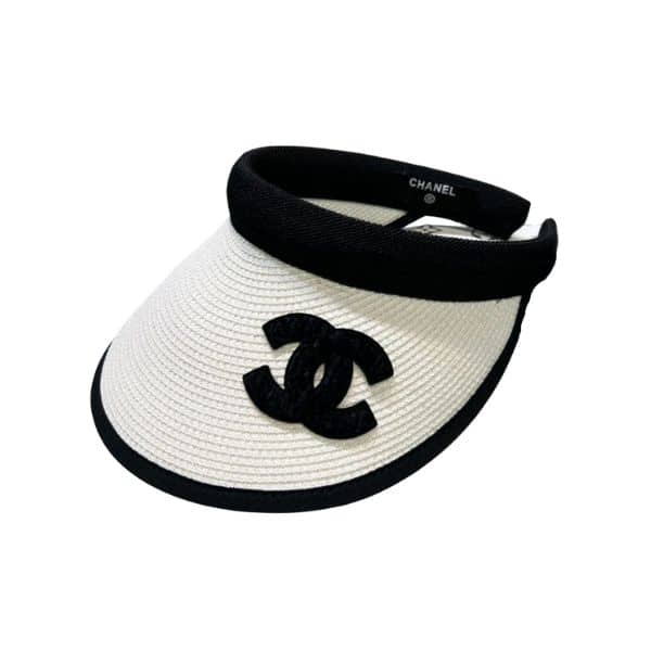 Anum Bags CHL STRAW CC VISOR HAT WHITE