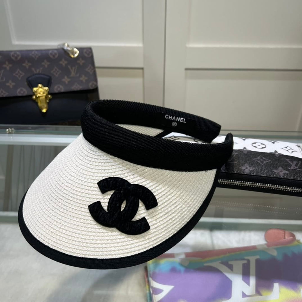 Anum Bags CHL STRAW CC VISOR HAT WHITE
