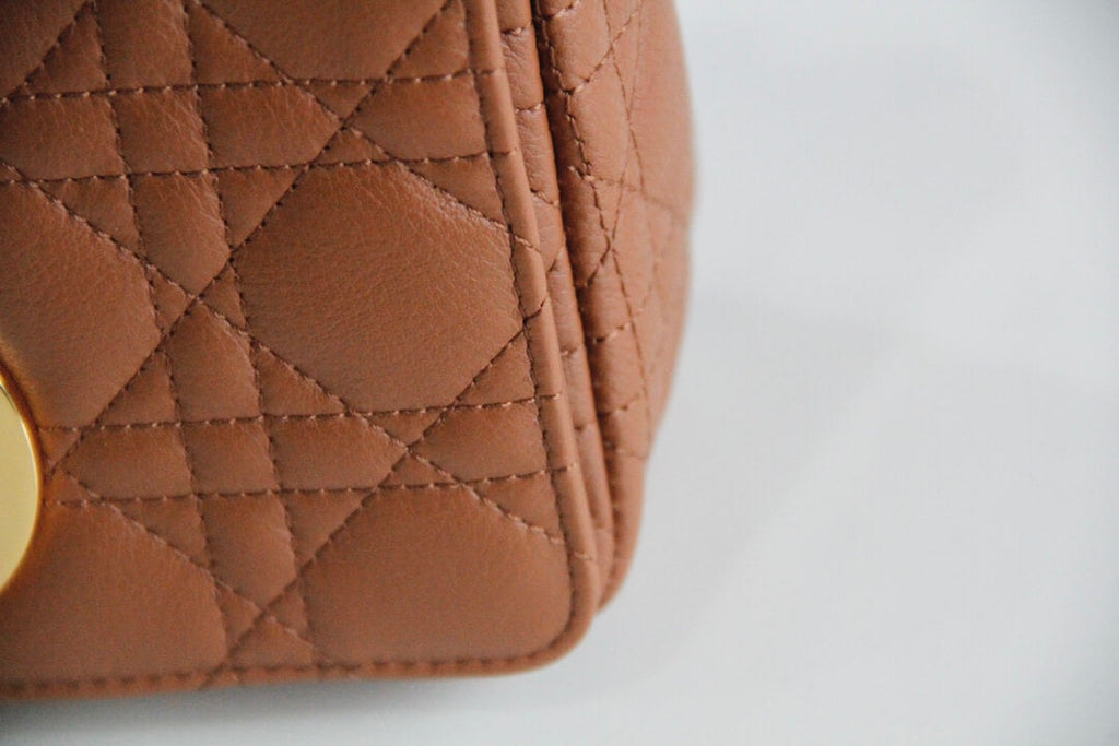 Ezyycart Bags DIR 2023 Caro brown real leather sling shoulder bag
