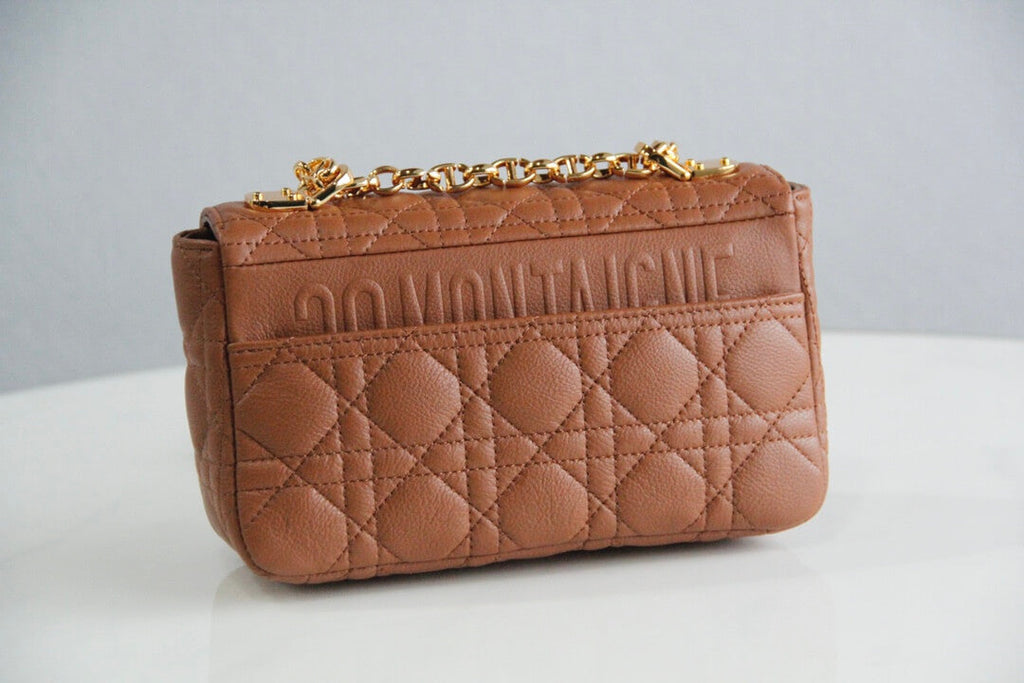 Ezyycart Bags DIR 2023 Caro brown real leather sling shoulder bag