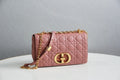 Ezyycart Bags DIR 2023 Caro rose red real leather sling shoulder bag