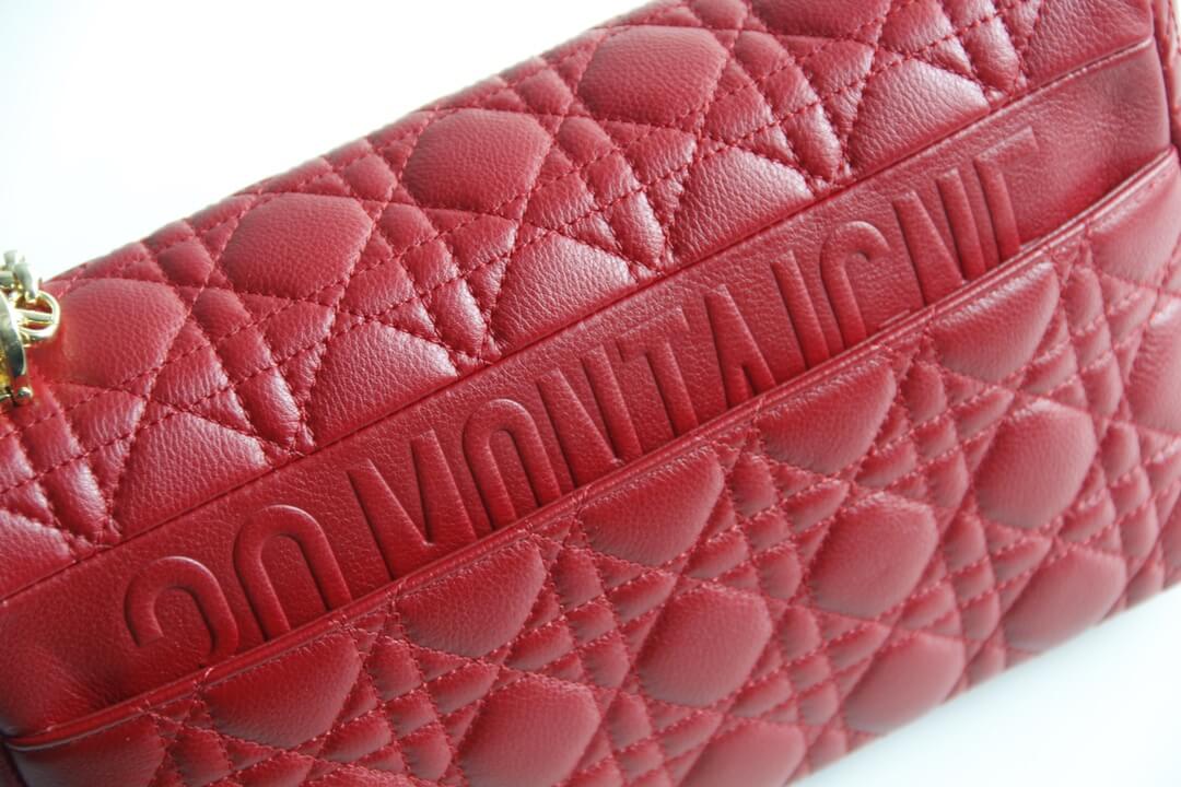 Ezyycart Bags DIR 2023 Caro red real leather sling shoulder bag